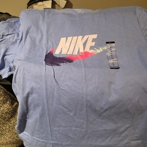 Nike Blue Graphic T-Shirt